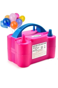 Çift Çıkışlı Elektrikli Balon Şişirme Makinesi Balon Makinası Fişli